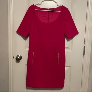 Ann Taylor Fuchsia Mini Dress